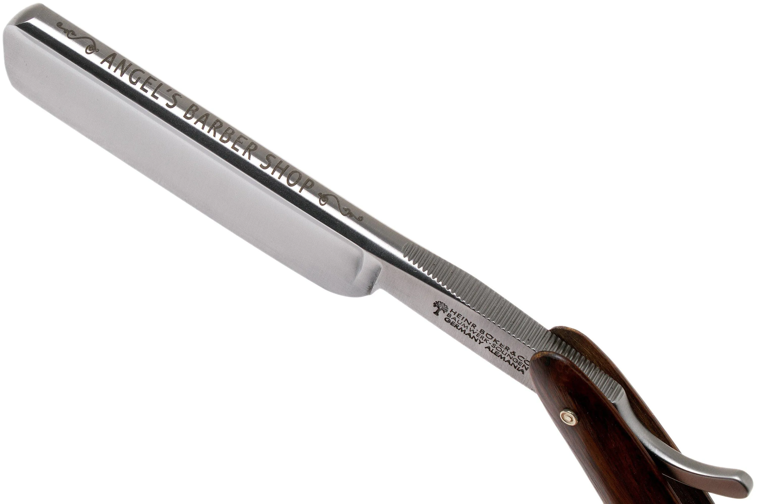 Böker Manufaktur Angel Delgadillo Route 66, Desert Ironwood 140225 navaja de afeitar